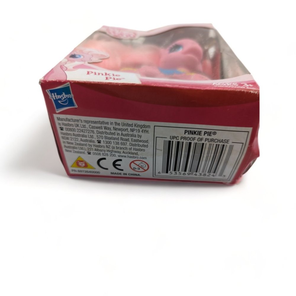 My Little Pony Pinkie Pie Ponyville Cutie Mark Design Pony Figure 4" & Brush - Picture 7 of 9